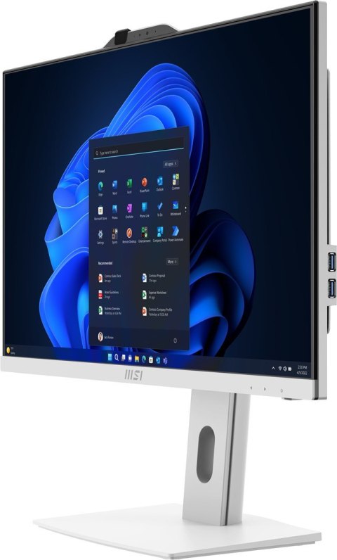 MSI MSI AIO PRO AP242P 14M-691EU i5-14400 23.8" IPS LED FHD Non-Touch Anti-Glare 16GB SSD512GB M.2 AX211 WiFi 6E Windows 11 Pro Whit