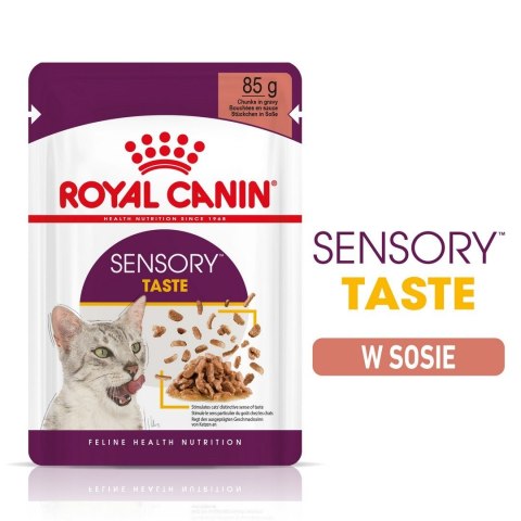 Royal Canin Karma Royal Canin Sensory Taste gravy 12x85g