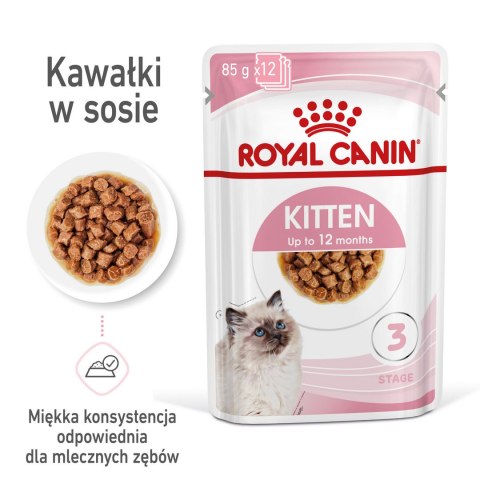 Royal Canin Royal Canin Cat Kitten Instinctive Gravy 12x85g