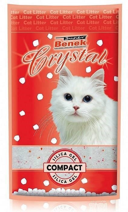 Super Benek CERTECH Super Benek Crystal Compact - żwirek dla kota niezbrylający 7,6l (WYPRZEDAŻ)