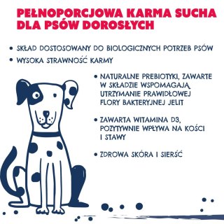 Teo TEO bogata w wołowinę Karma sucha dla psa 9kg
