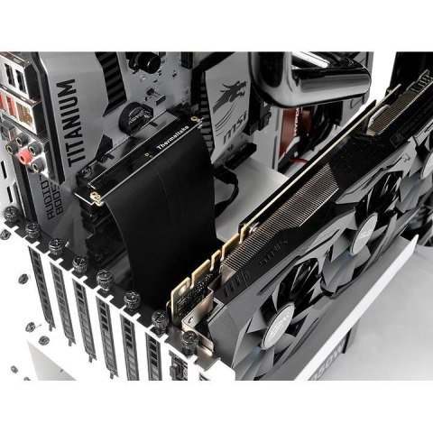 Thermaltake Taśma Thermaltake Riser PCI-E 3.0 x16 Extender - 200mm AC-053-CN1OTN-C1 (PCI-E x16 M - PCI-E x16 F; 0,20m)