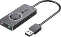 Vention Zewnętrzna karta dźwiękowa z regulacją głośności Vention 1m USB 2.0