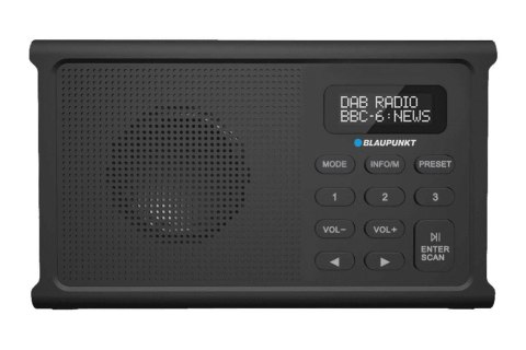 Blaupunkt Radio przenośne BLAUPUNKT DAB DR3BK, czarny