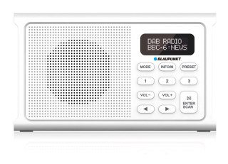 Blaupunkt Radio przenośne BLAUPUNKT DAB DR3WH, biały