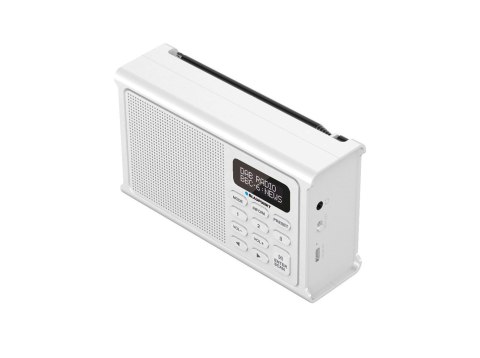 Blaupunkt Radio przenośne BLAUPUNKT DAB DR3WH, biały