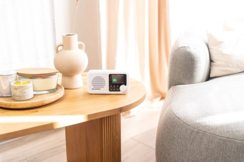 Blaupunkt Radio przenośne BLAUPUNKT DAB DR8WH, biały