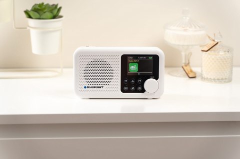 Blaupunkt Radio przenośne BLAUPUNKT DAB DR8WH, biały