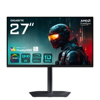 Gigabyte MONITOR GIGABYTE OLED 27" MO27Q2 240Hz (WYPRZEDAŻ)
