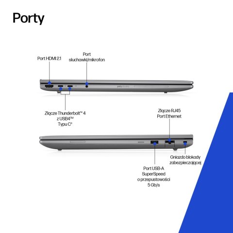 Hewlett-Packard HP ZBook 8 G1i 14 Ultra 7 255H 14.0"WUXGA 400nits AG 16GB DDR5 6400 SSD1TB RTX 500 Ada_4GB Cam IR 5 Mpx AI 77Wh W11Pro 3Y OnSite