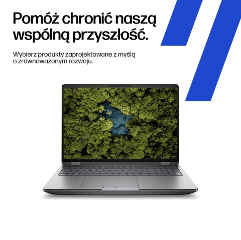 Hewlett-Packard HP Zbook Fury 16 G1i Ultra 7 255HX 16.0"WUXGA IPS 400nits AG 16GB DDR5 5600 SSD512 RTX PRO 1000_8GB Cam IR 5 Mpx Al 99Wh W11Pro 