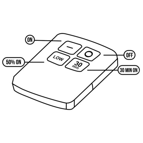 Maclean MACLEAN 6X LAMPKA LED NA BATERIE BEZPRZEWODOWA Z PILOTEM MCE165