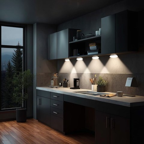 Maclean MACLEAN 6X LAMPKA LED NA BATERIE BEZPRZEWODOWA Z PILOTEM MCE165