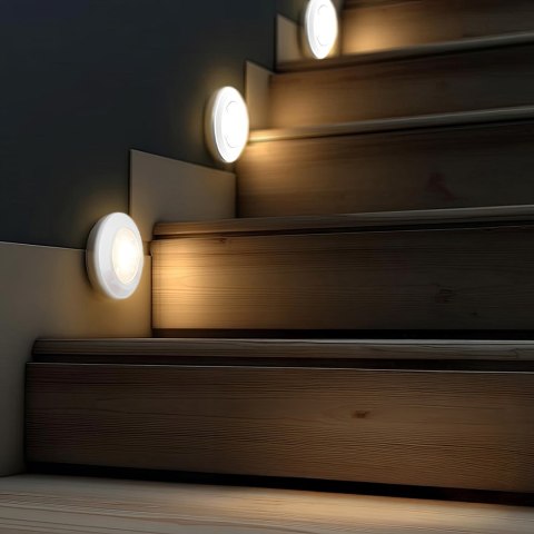 Maclean MACLEAN 6X LAMPKA LED NA BATERIE BEZPRZEWODOWA Z PILOTEM MCE165