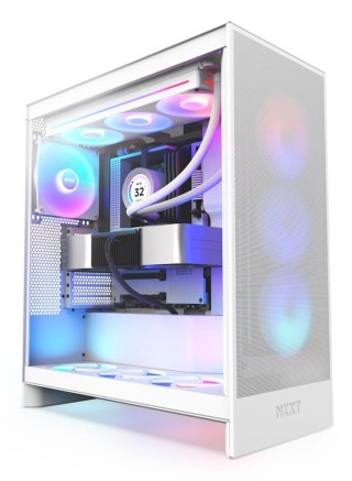NZXT NZXT OBUDOWA H7 FLOW RGB MIDI TOWER Z OKNEM BIAŁA (2024)