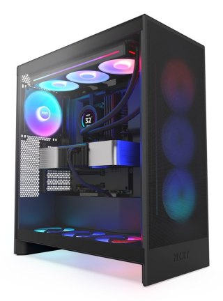 NZXT NZXT OBUDOWA H7 FLOW RGB MIDI TOWER Z OKNEM CZARNA (2024)