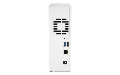 QNAP Qnap TS-133, Tower,  1 x 2.5"/3.5" SATA, ARM 1.8GHz Quad core, 2GB, 1 x 1GbE, External adapter (PSU)