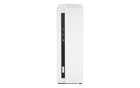 QNAP Qnap TS-133, Tower,  1 x 2.5"/3.5" SATA, ARM 1.8GHz Quad core, 2GB, 1 x 1GbE, External adapter (PSU)