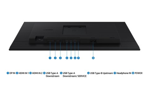 Samsung MONITOR SAMSUNG LED 27" LS27D406GAUXEN 100Hz