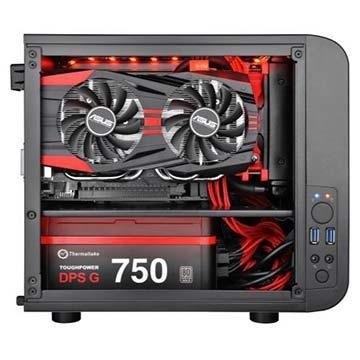 Thermaltake Obudowa Thermaltake Core V1 CA-1B8-00S1WN-00 (Mini ITX; kolor czarny)