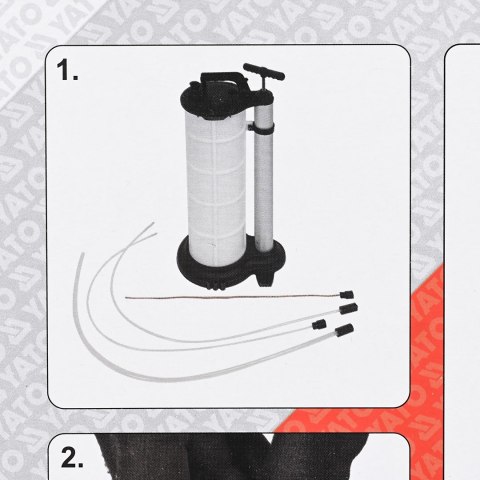 YATO Odsysarka ręczna 9L YT-07087 YATO