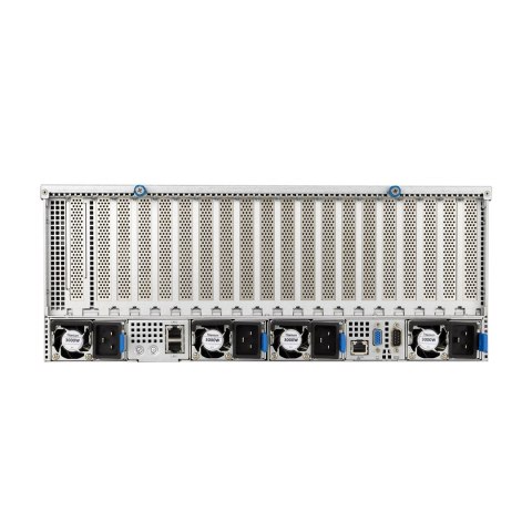 ASUS Platforma Asus Rack (4U) ESC8000A-E12 AMD Epyc 9004 (8x NVMe/SATA HS, 1xM.2, 2x10Gbe, IPMI, 2+2 3000W)