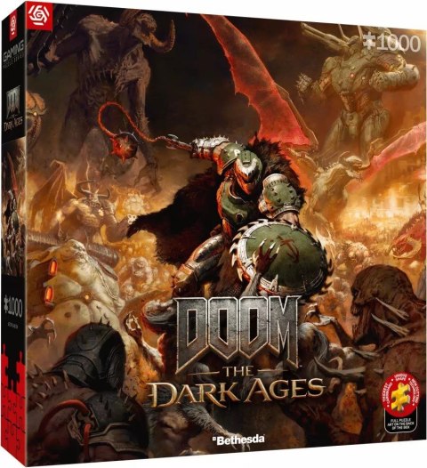 Cenega Publishing Good Loot Gaming Puzzle: Doom The Dark Ages Slayer's Rage 1000 elementów (WYPRZEDAŻ)