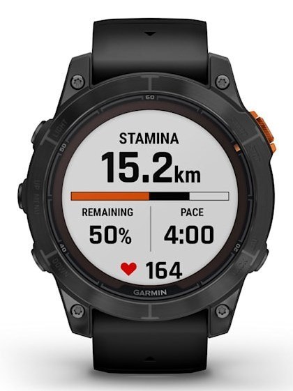 Garmin Zegarek sportowy Garmin Fenix 7 Pro Solar, czarny