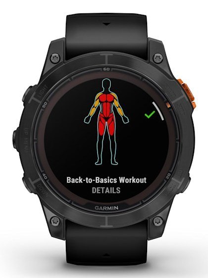 Garmin Zegarek sportowy Garmin Fenix 7 Pro Solar, czarny
