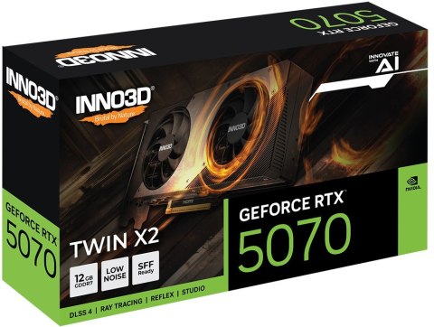 INNO3D Karta graficzna INNO3D GeForce RTX 5070 Twin X2 12GB