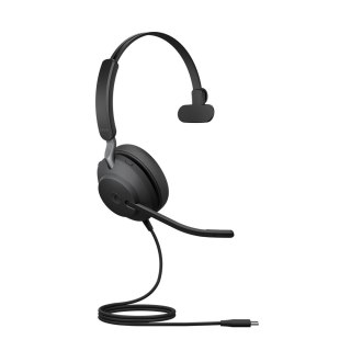 Jabra Słuchawki nauszne przewodowe Jabra Evolve2 40 MS Mono USB-C