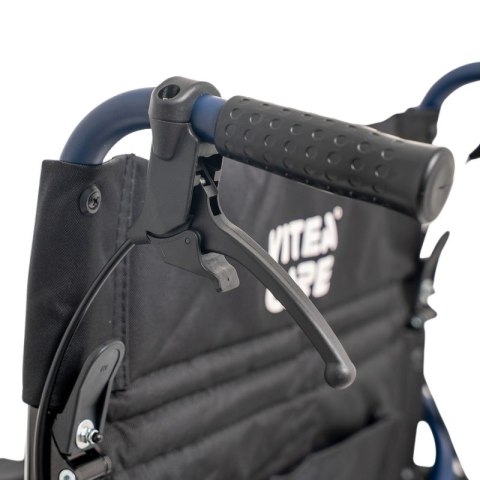 MDH Wózek inwalidzki ze stopów lekkich NAVY1