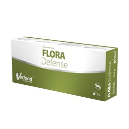Vetfood VetFood Flora Defense na biegunkę żołądek brzuch, trawienie jelita pies i kot 60 kapsułek