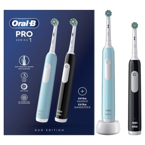Braun Braun Szczoteczka elek.Oral-B Pro Series 1 Duo Black and Blue