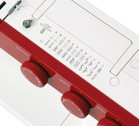 JANOME Maszyna do szycia Janome 1522 RD Czerwona (WYPRZEDAŻ)