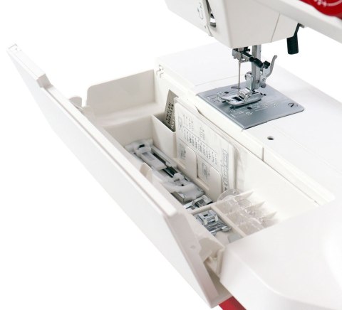 JANOME Maszyna do szycia Janome 1522 RD Czerwona (WYPRZEDAŻ)