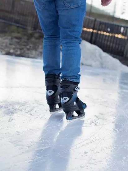 K2 Łyżwy męskie K2 F.I.T. ICE PRO black/blue 43