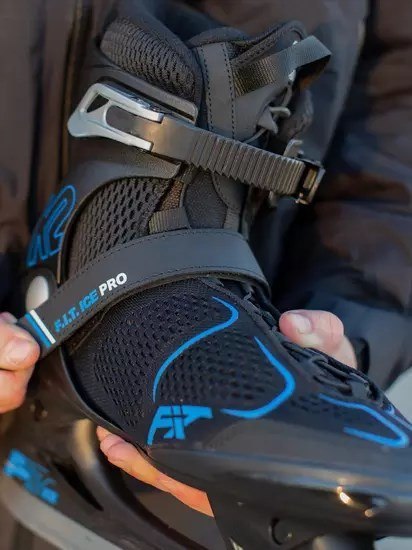 K2 Łyżwy męskie K2 F.I.T. ICE PRO black/blue 43
