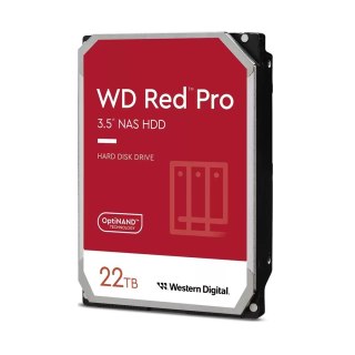 WD Dysk HDD WD Red Pro WD221KFGX (22 TB ; 3.5"; 512 MB; 7200 obr/min) (WYPRZEDAŻ)