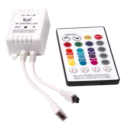 Activejet Taśma muzyczna LED Activejet AJE-LED Music Stripe (180 lm; RGB - Multikolor; 3m; 7 W; IP65)