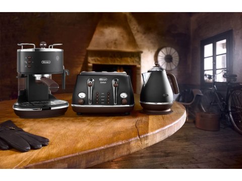 DeLonghi Ekspres DeLonghi ECOV311.BK (1100W; kolor beżowy)