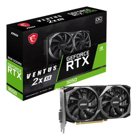 MSI Karta graficzna MSI GeForce RTX 3050 VENTUS 2X XS 8G OC (WYPRZEDAŻ)