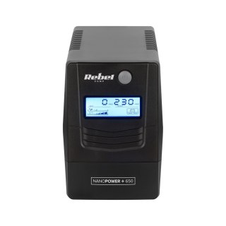 Rebel REBEL UPS NANOPOWER PLUS 1000 ( OFFLINE, 1000VA / (WYPRZEDAŻ)