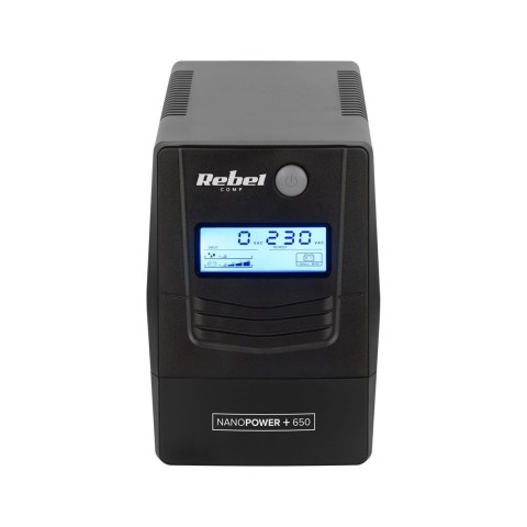 Rebel REBEL UPS NANOPOWER PLUS 1000 ( OFFLINE, 1000VA / (WYPRZEDAŻ)