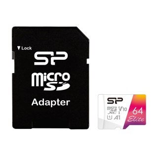 Silicon Power Silicon Power microSDXC Elite 64GB CL10 UHS-1/U1 A1