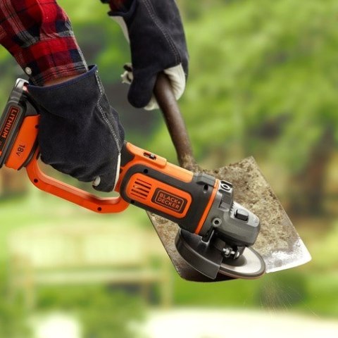 BLACK+DECKER Szlifierka kątowa bez aku 18V BDBCG720N BLACK+DECKER