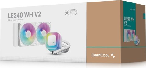 DEEPCOOL Chłodzenie wodne DeepCool LE240 WH V2