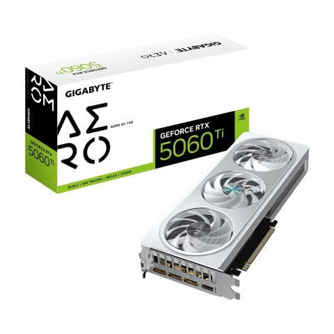 Gigabyte Karta graficzna Gigabyte GeForce RTX 5060 Ti AERO OC 16GB