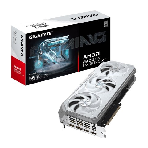 Gigabyte Karta graficzna Gigabyte Radeon RX 9070 XT GAMING OC ICE 16G