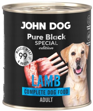 JOHN DOG John Dog PURE BLACK SPECIAL JAGNIĘCINA KARMA 800g